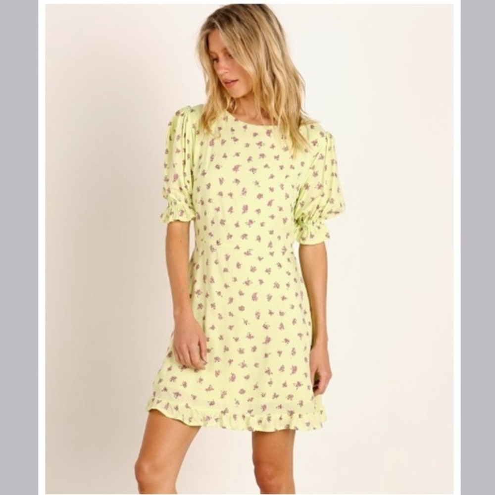 Faithfull the Brand Florence Mini Dress Size S